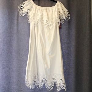 White Lace Dress Brand New